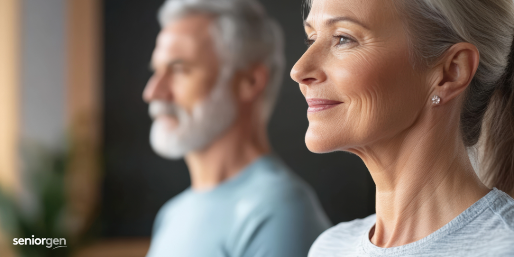 Persona mayor pensando por dónde empezar a cuidarse paso a paso